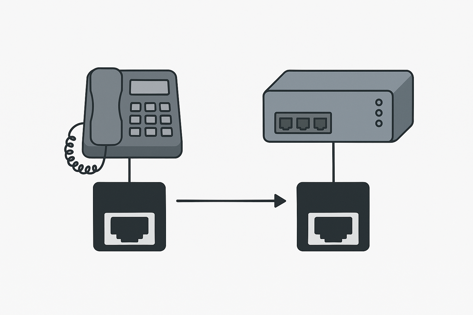 آشنایی کامل با پورت FXO و FXS در سیستم‌های تلفنی آنالوگ و VoIP
