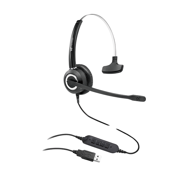 هدست تک گوش وی تی VT Headset VT 6200 UNC USB